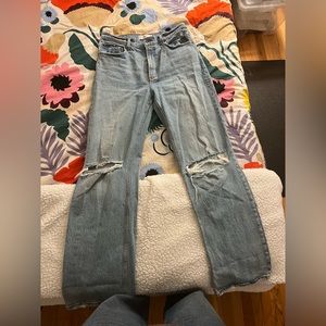 Abercrombie 90’s Relaxed Jeans High Rise Size 10/30L